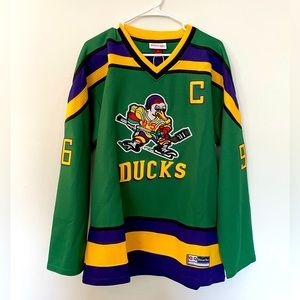 YOUTH Charlie Conway #96 Mighty Ducks Hockey Jersey